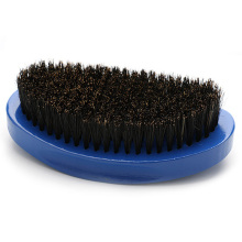 Traitement personnalisé brosse à cheveux pour homme peigne à barbe incurvée en bois massif dur 360 vague courbe brosse